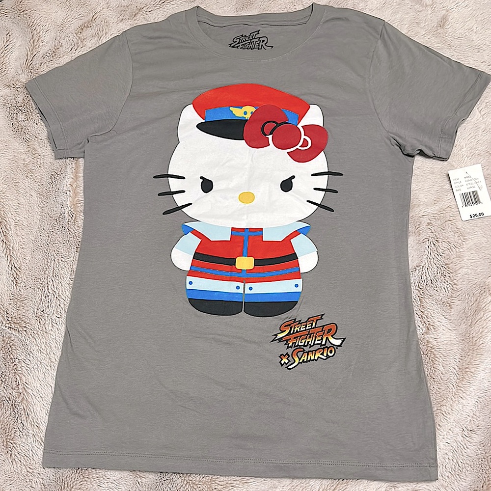 NWT Sanrio x Street Fighter t-shirt